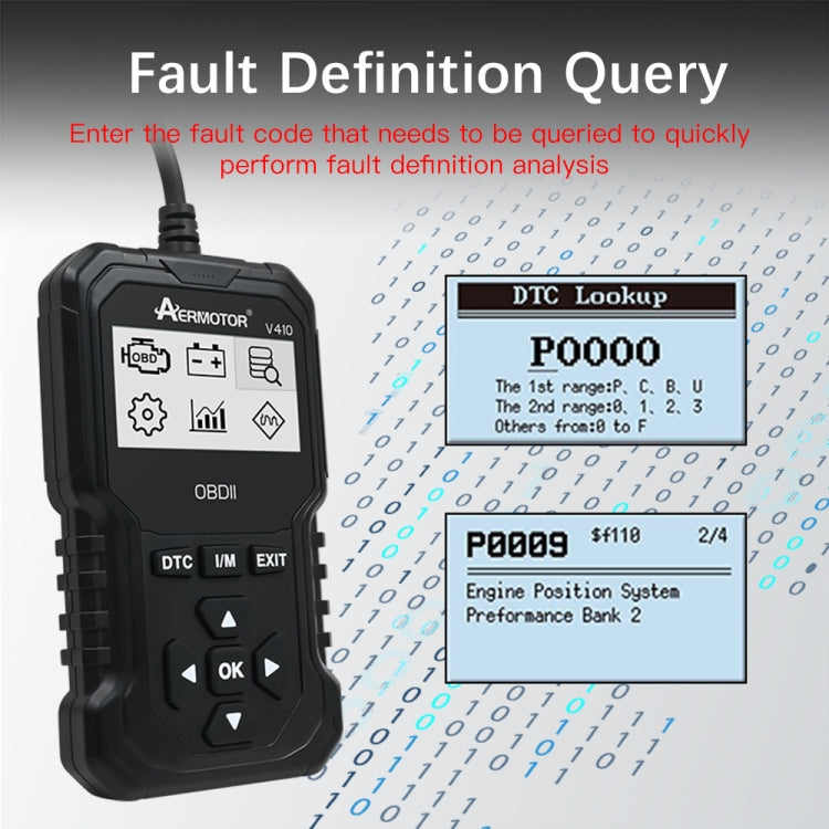AERMOTOR Car Fault Diagnostic Instrument ELM327 Engine Fault Detection Tool(V410) - free shipping - PMC Jewellery - Order now!