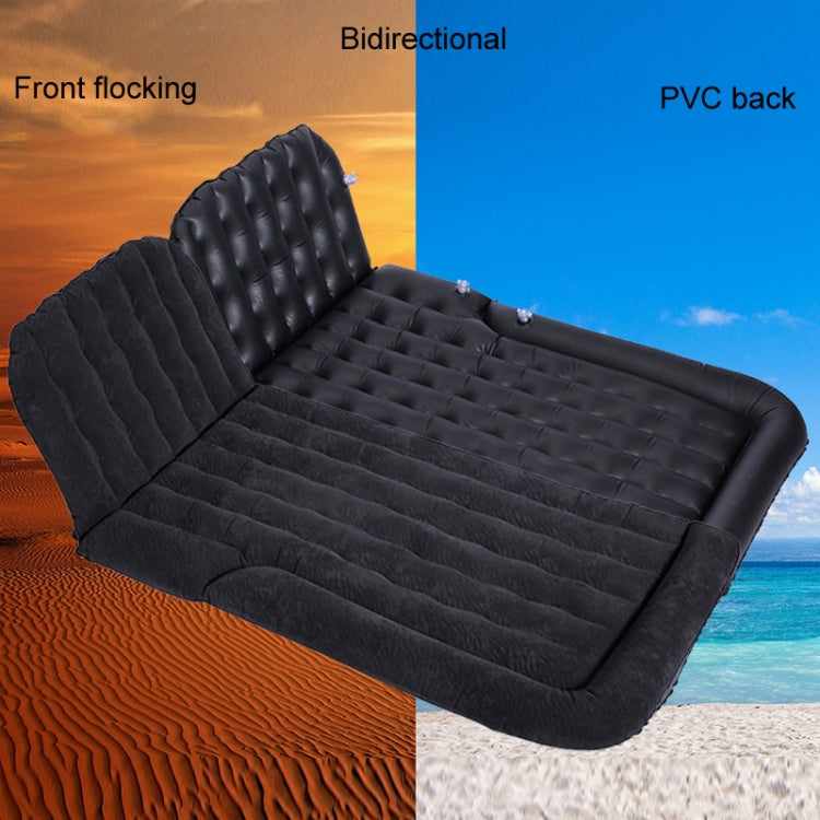 Inflatable Mattress For Car Travel SUV Rear Seat/Trunk, Color: Black Dual-purpose Long Pier - Seat Accessories by PMC Jewellery | Online Shopping South Africa | PMC Jewellery | Buy Now Pay Later Mobicred