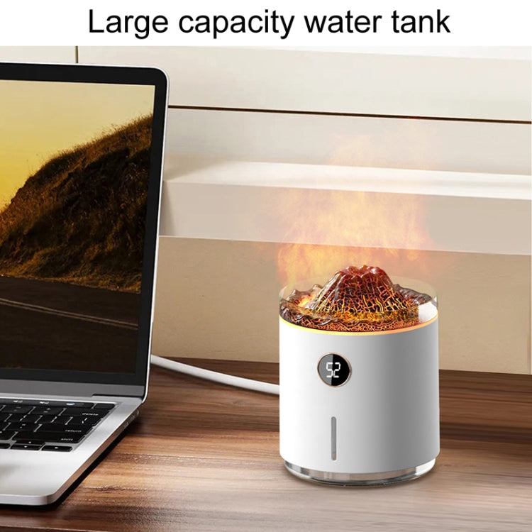HX127 Mini Volcano Lava Aromatherapy Diffuser Small Household Atmosphere Humidifier, Color: Black - free shipping - PMC TechLife - Order now!