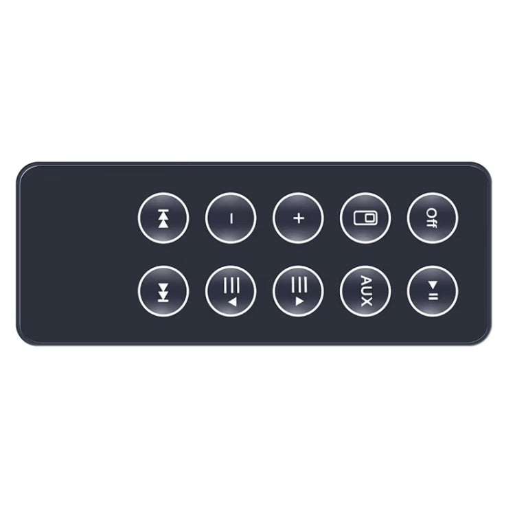 For BOSE SD10 Bluetooth Speaker Remote Control Replacement Parts(Black) - Other Accessories by PMc TechLife | Online Shopping South Africa | PMc TechLife | Buy Now Pay Later Mobicred