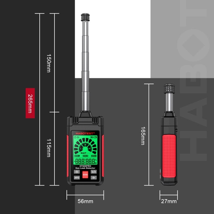 HABOTEST Combustible Gas Methane Leak Detector - free shipping - PMC Jewellery - Order now!