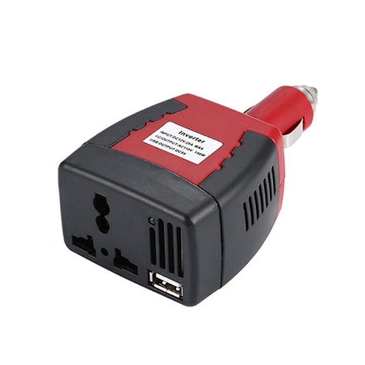 75W Car Inverter Voltage Conversion USB Port Charger, Color: 12V To 220V 2.1A Black - Modified Square Wave by PMC Jewellery | Online Shopping South Africa | PMC Jewellery | Buy Now Pay Later Mobicred