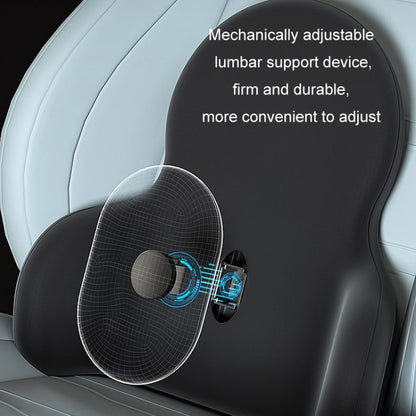 Multifunctional Car Memory Foam Adjustable Lumbar Support, Color: Classic Black - Seat Accessories by PMC Jewellery | Online Shopping South Africa | PMC Jewellery | Buy Now Pay Later Mobicred