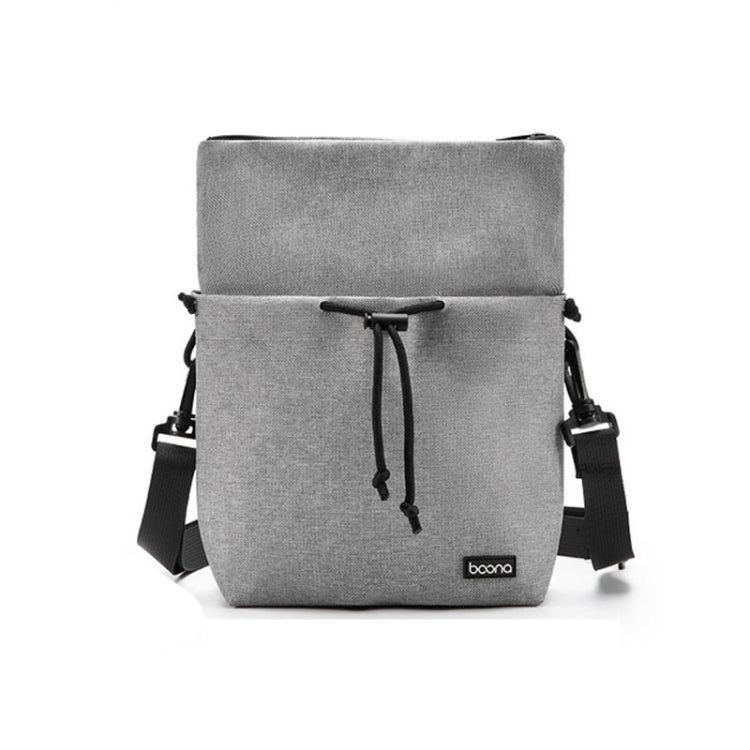 Baona BN-H022 SLR / Micro-Single Camera Bag Lightweight Single-Shoulder Camera Bag(Gray) - Strap Satchel by Baona | Online Shopping South Africa | PMC TechLife | Buy Now Pay Later Mobicred