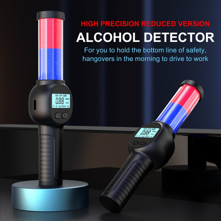 Portable Personal Alcohol Tester High-precision Breathalyzer with Alarm Light English Version - free shipping - PMC Jewellery - Order now!