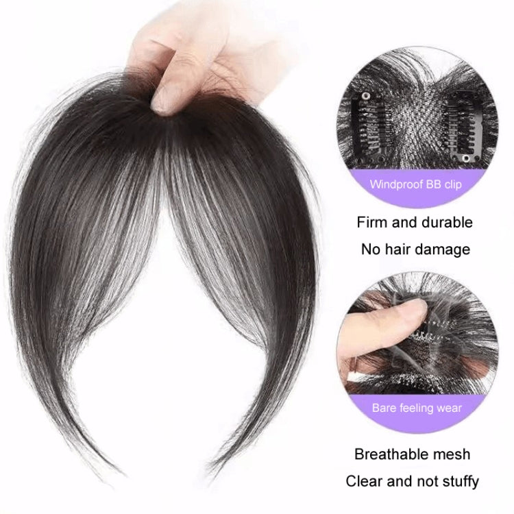 Ladies Hair Volume Enlargement Fluffy Simulation Bangs Wig Piece(Black) - free shipping - PMC TechLife - Order now!