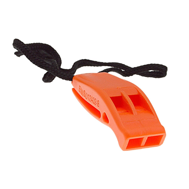 Dual-Frequency Outdoor Survival Whistle With Built-In Lanyard(Black) - Emergency Tools by PMC TechLife | Online Shopping South Africa | PMC TechLife | Buy Now Pay Later Mobicred