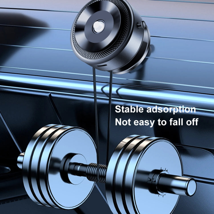 AIMITE M12 Car Phone Magnetic Rotating Holder Vacuum Suction Cup Strong Magnetic Support Bracket(Black) - free shipping - PMC Jewellery - Order now!