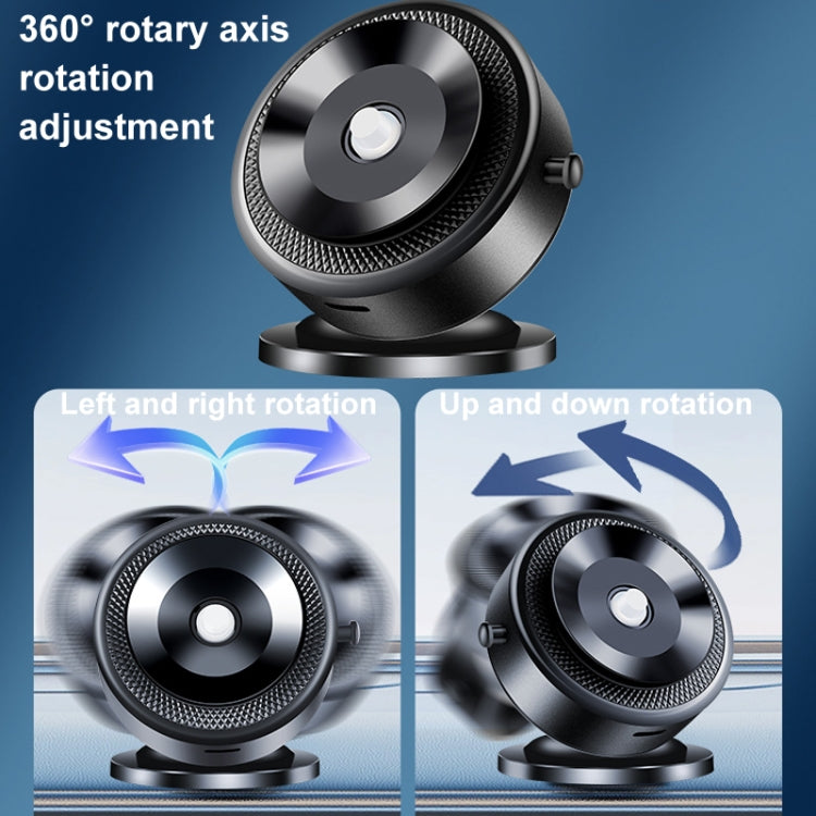 AIMITE M12 Car Phone Magnetic Rotating Holder Vacuum Suction Cup Strong Magnetic Support Bracket(Black) - free shipping - PMC Jewellery - Order now!