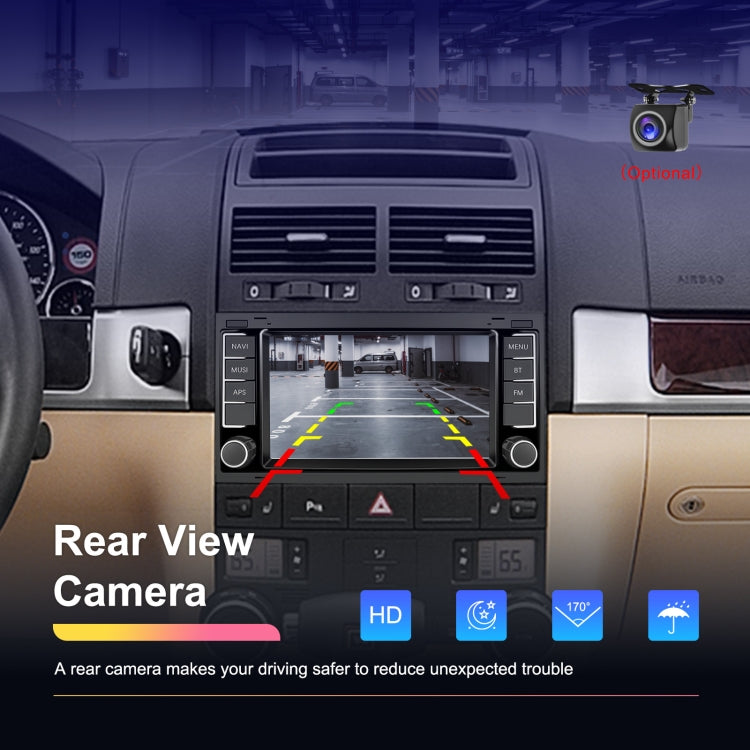 2+64G For Volkswagen Touareg 7-Inch Car WiFi Player Android 13 System Support CarPlay/Android Auto With AHD Camera and Mic - Car Monitor by PMC Jewellery | Online Shopping South Africa | PMC Jewellery | Buy Now Pay Later Mobicred