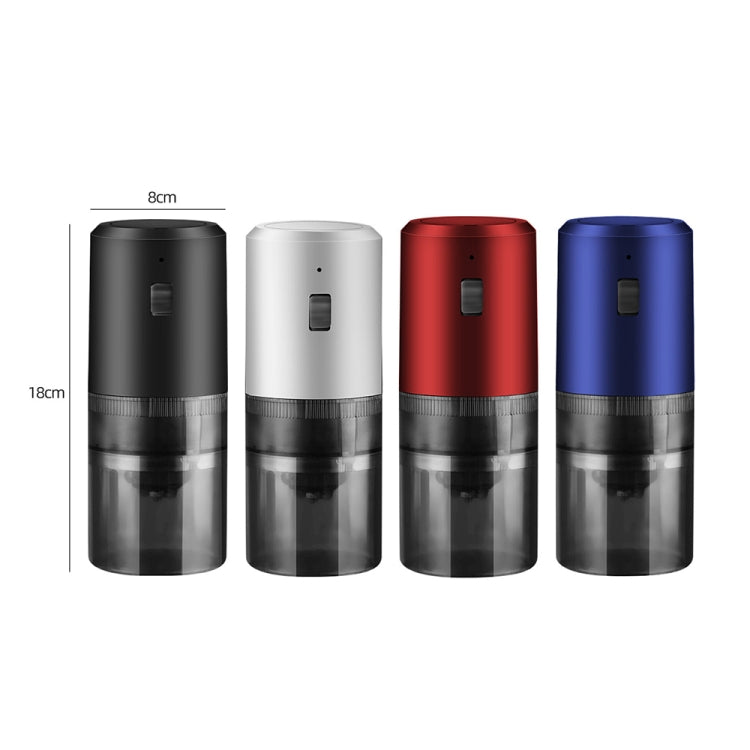 USB Rechargeable Adjustable Coarse and Fine Household Portable Electric Coffee Bean Grinder(White) - free shipping - PMC TechLife - Order now!