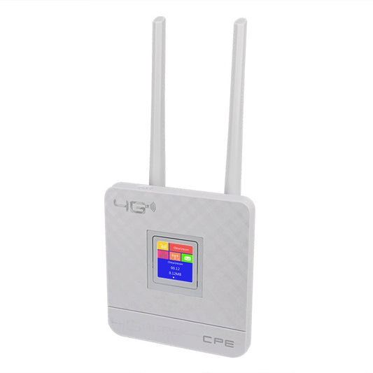 European Version B1/3/7/8/20/38/39/40/41 4G LTE CPE Colorful Screen Router Triple Network Plug and Play Mobile Router, EU Plug - Wireless Routers by PMC Jewellery | Online Shopping South Africa | PMC Jewellery | Buy Now Pay Later Mobicred