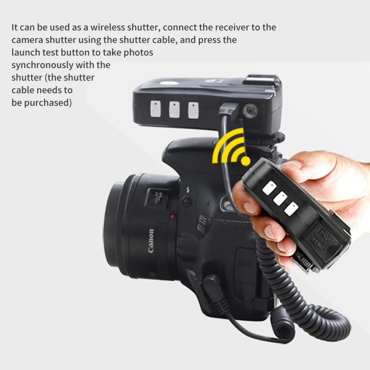 For Sony Pixel King Pro Camera Wireless Radio Flash TTL Transmitter and Receiver - free shipping - PMC TechLife - Order now!