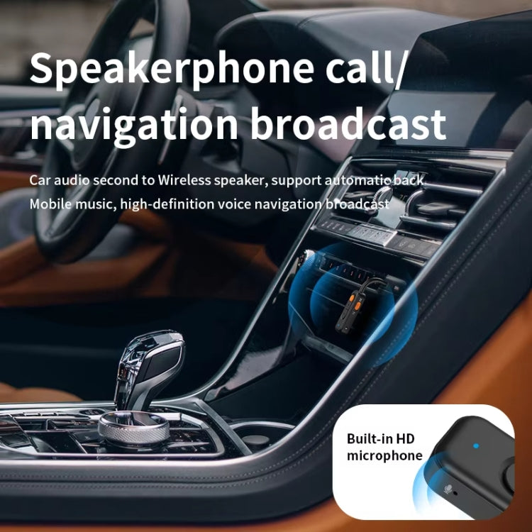 3-in-1 Receiver Bluetooth Transmitter with Call Aux Car Bluetooth Adapter - Bluetooth Adapters by PMC TechLife | Online Shopping South Africa | PMC TechLife | Buy Now Pay Later Mobicred