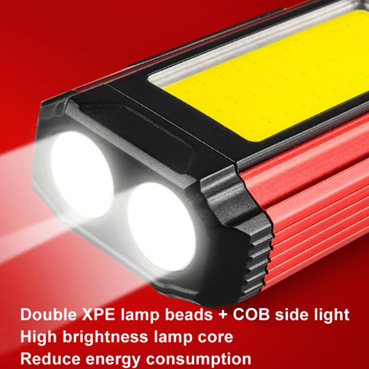 E-SMARTER K011 Bike LED Lamp USB Rechargeable Cycling Light COB Bright Flashlight(Silver) - free shipping - PMC TechLife - Order now!