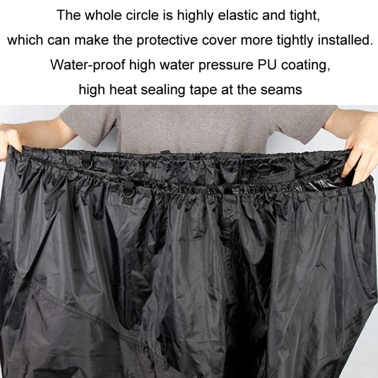 MESOROCK Motorcycle Light Durable Dustproof Rainproof Half Cover, Size: M - Raincoat by MESOROCK | Online Shopping South Africa | PMC TechLife | Buy Now Pay Later Mobicred