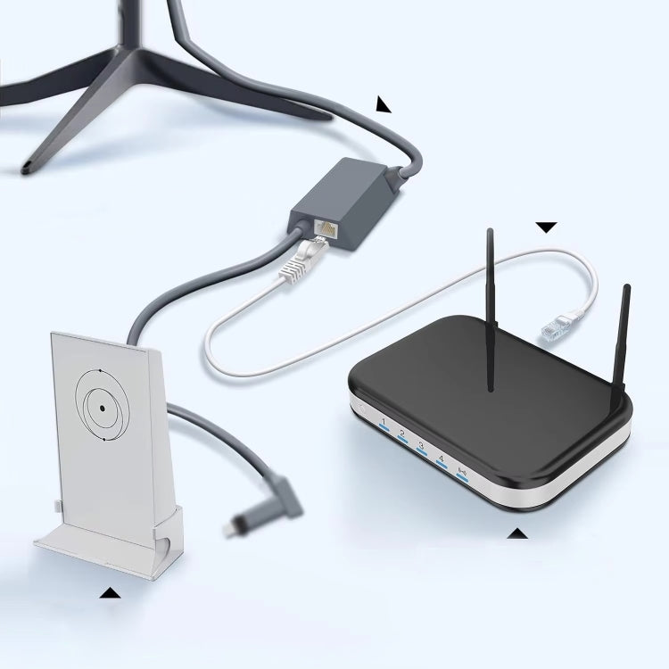 Ethernet GEN2 Adapter RJ45 Converter(Gray) - USB Network Adapter by PMC TechLife | Online Shopping South Africa | PMC TechLife | Buy Now Pay Later Mobicred