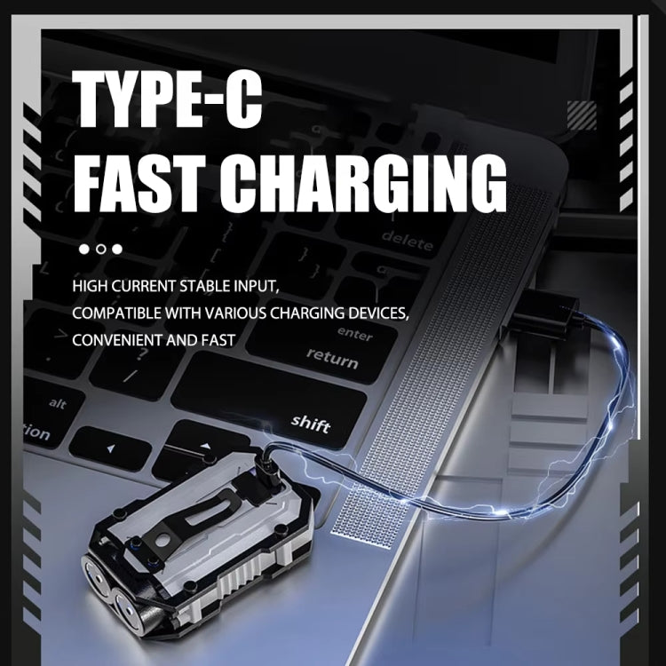 E-SMARTER YSD01 Outdoor Portable Mini Keychain Light Magnetic Anti Loss Auto Repair Light(White) - Mini Flashlight by E-SMARTER | Online Shopping South Africa | PMc TechLife | Buy Now Pay Later Mobicred