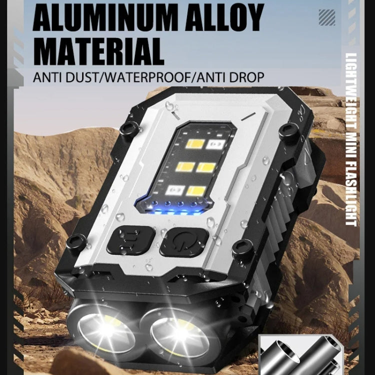 E-SMARTER YSD01 Outdoor Portable Mini Keychain Light Magnetic Anti Loss Auto Repair Light(White) - Mini Flashlight by E-SMARTER | Online Shopping South Africa | PMc TechLife | Buy Now Pay Later Mobicred