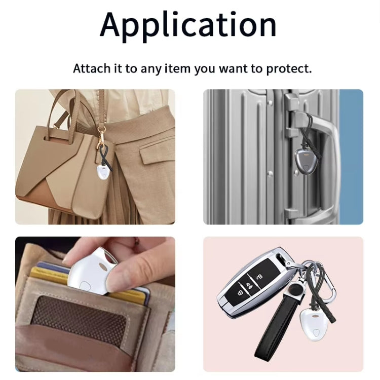 Smart Tracker Tag Anti-Lost Key Finder Works With Find My App(Silver) - Personal Tracker by PMC TechLife | Online Shopping South Africa | PMC TechLife | Buy Now Pay Later Mobicred