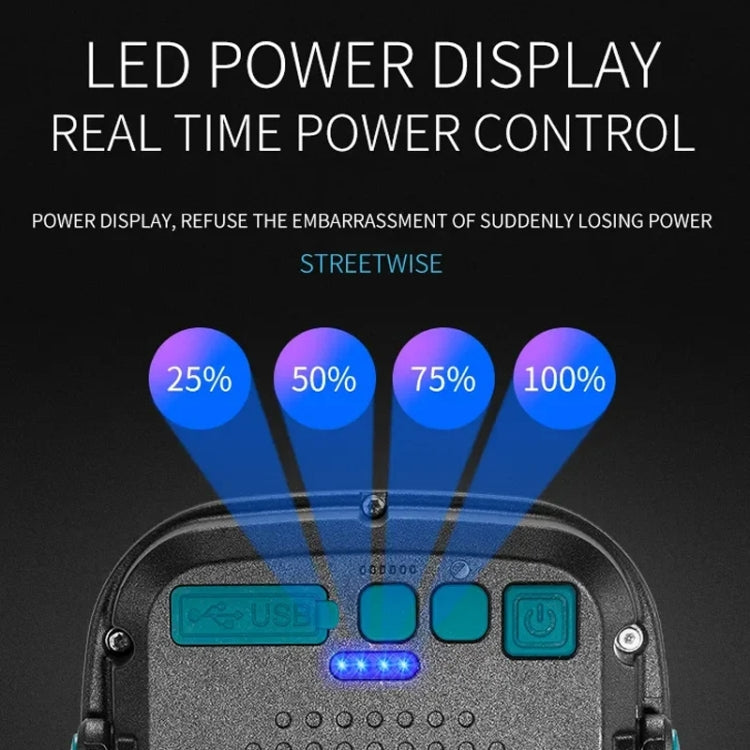 E-SMARTER W894-1 COB Magnetic Projector Work Light Emergency Portable Bright Flashlight(Blue) - free shipping - PMc TechLife - Order now!