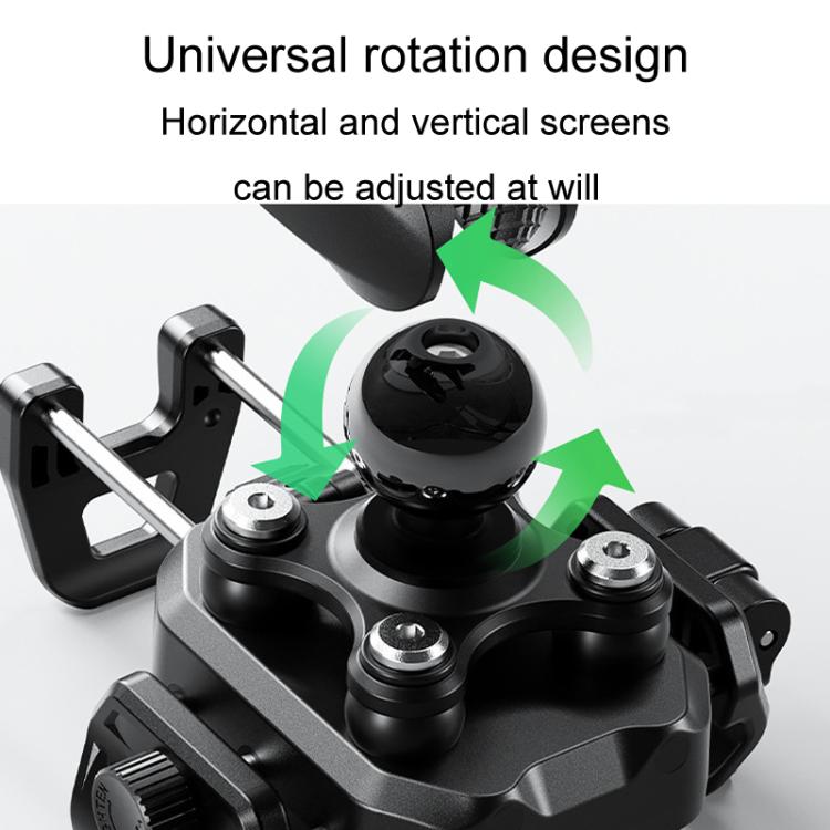 Kewig M33-C1 Outdoor Motorcycle Bike Riding Anti-Theft Shock Absorbing Cell Phone Holder(Standard Handlebar) - free shipping - PMC TechLife - Order now!