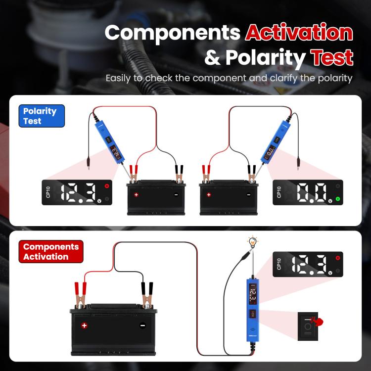 OBDResource 0-80V Multi-Function Portable Automobile Circuit Tester(CP10) - Electronic Test by OBDResource | Online Shopping South Africa | PMC TechLife | Buy Now Pay Later Mobicred
