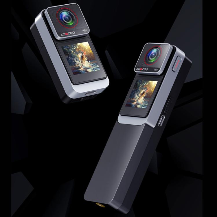 SOOCOO SAW1 With 128G Memory Card 4K HD Anti-Shake Waterproof Motorcycle Riding Recorder Chest Head Mounted Diving Thumb Camera - free shipping - PMC TechLife - Order now!