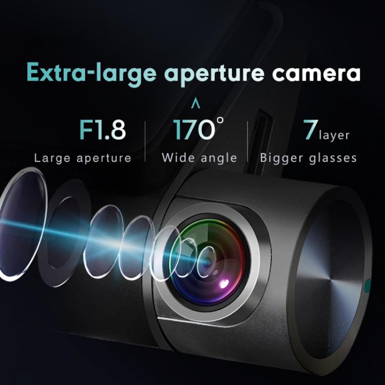 Anytek T3 PRO 2 inch 2K HD Night Vision Car Recorder Hidden Car Camera Front & Rear Dual Recording(Black) - free shipping - PMc TechLife - Order now!