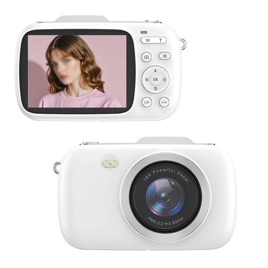 G7-A 2.8-inch 18X Digital Zoom 4K HD Beauty Digital Camera(White + OTG) - Children Cameras by PMC Jewellery | Online Shopping South Africa | PMC Jewellery | Buy Now Pay Later Mobicred