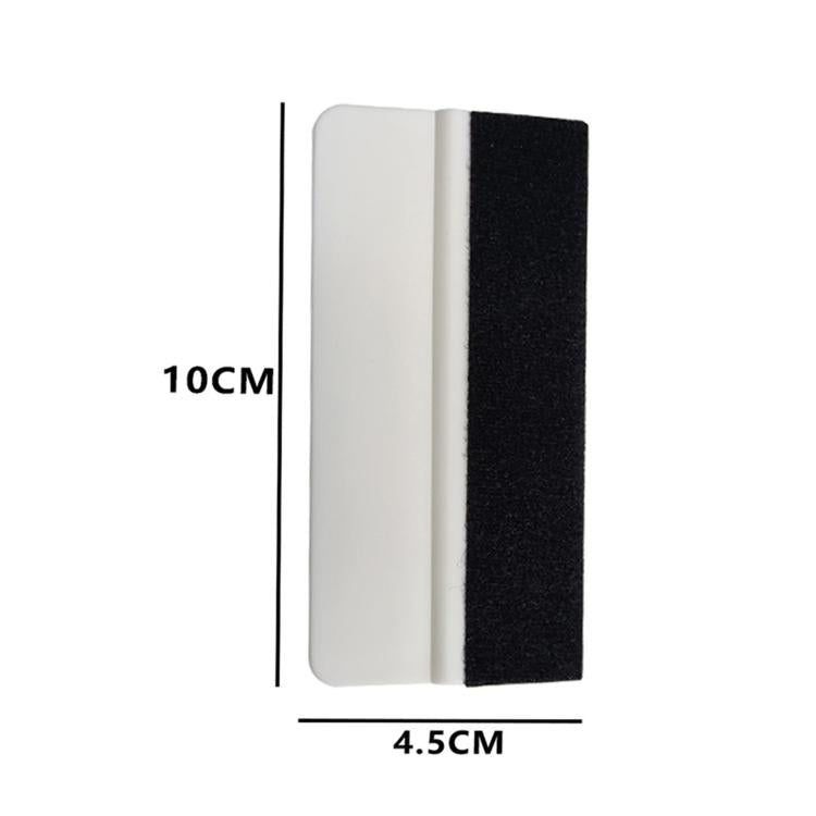 5pcs With Felt Car Film Tool Anti-scratch Small Scraper(White) - Sticker Tools by PMc TechLife | Online Shopping South Africa | PMc TechLife | Buy Now Pay Later Mobicred