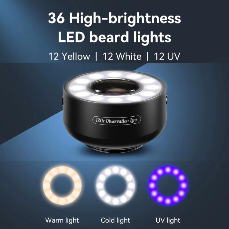 APEXEL APL-MS120 Handheld Identification Repair Quality Inspection Jewelry HD Magnification Mobile Microscope - free shipping - PMc TechLife - Order now!