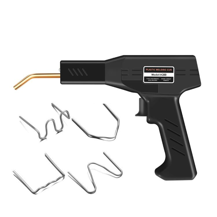 Rechargeable Car Bumper Plastic Repair Welding Machine, Specification: Black+200 Welding Nails - Hand Tool Sets by PMc TechLife | Online Shopping South Africa | PMc TechLife | Buy Now Pay Later Mobicred