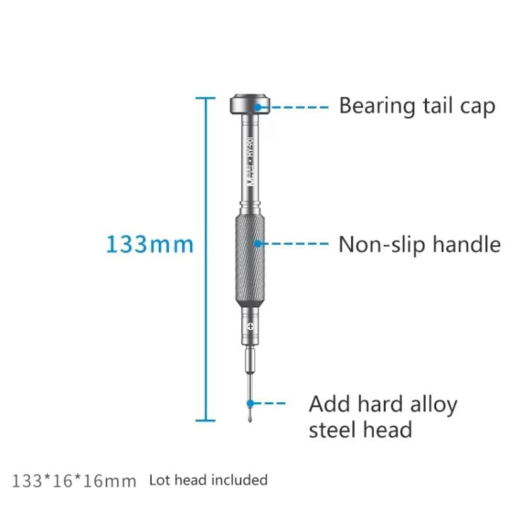MaAnt MY-901 High-precision Screwdriver Mobile Phone Repair Disassembly Tools, Style: Phillips - free shipping - PMC TechLife - Order now!