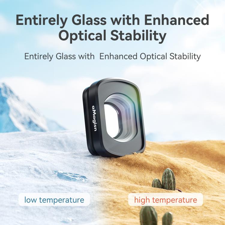 0.72X Wide Lens For DJI Pocket 3 aMagisn Magnetic Filter Accessories - free shipping - PMC TechLife - Order now!