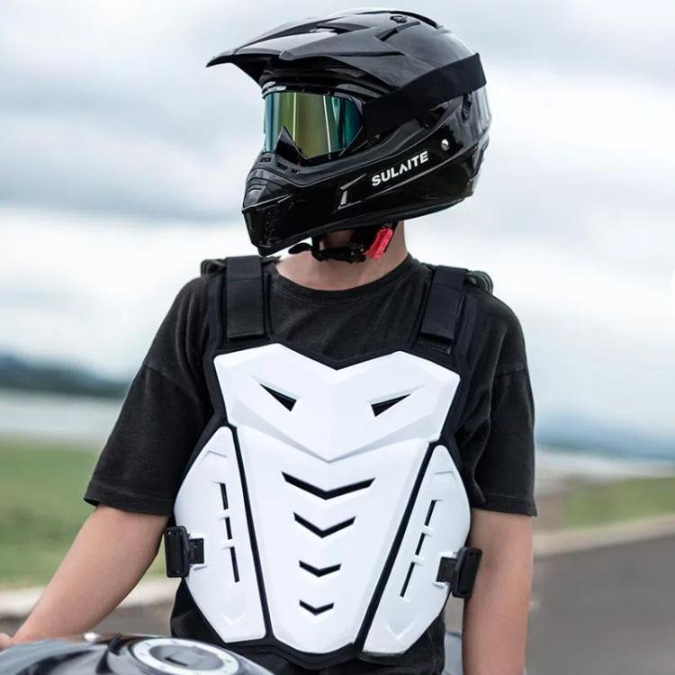 SULAITE Motocross Armor Vest Motorcycle Rider Chest Protection Equipment Racing Anti-Fall Armor Protector, Size: Uniform(Black) - free shipping - PMc TechLife - Order now!