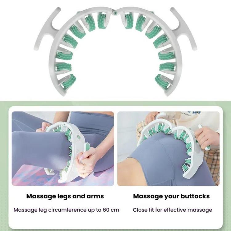 KEDU Leg Roller Massager Slimming Leg Roller Inner Thigh Calf Muscle Relaxation Trainer Manual Massager(Brick Red) - free shipping - PMC TechLife - Order now!