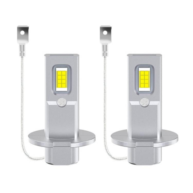 2pcs Mini 1:1 Direct Plug Car LED Headlight Bulb, Specifications: H3(White Light) - free shipping - PMc TechLife - Order now!