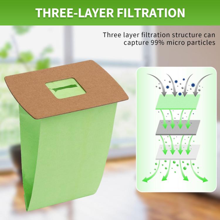 10pcs For Oreck BB Vacuum Cleaner Replacement Paper Bag Filter Dust Collection Bag - Other Accessories by PMc TechLife | Online Shopping South Africa | PMc TechLife | Buy Now Pay Later Mobicred