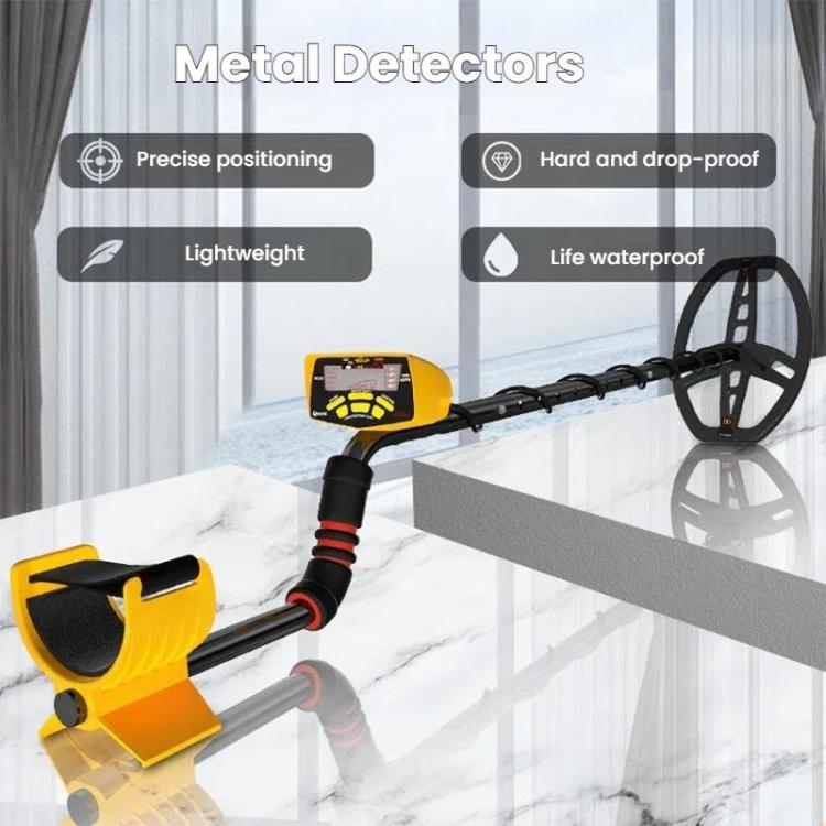 Goint MD6350 Handheld Underground Metal Detector Outdoor Archaeology Waterproof Treasure Hunting Detector(Without Battery) - free shipping - PMc TechLife - Order now!