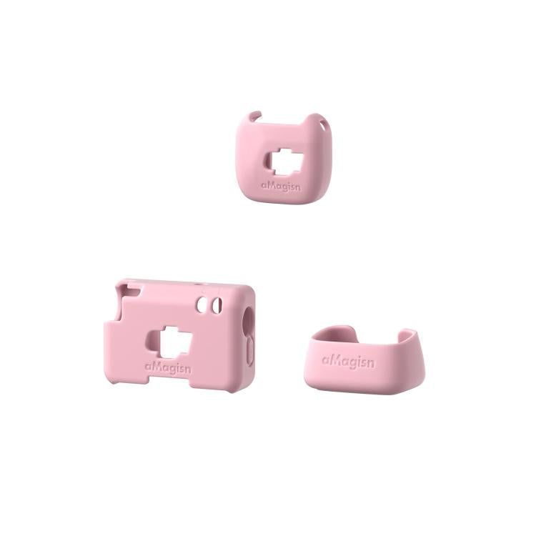 For DJI Mic Mini aMagisn MP01 Silicone Protective Case, Color: 3 In 1 Pink - free shipping - PMC TechLife - Order now!