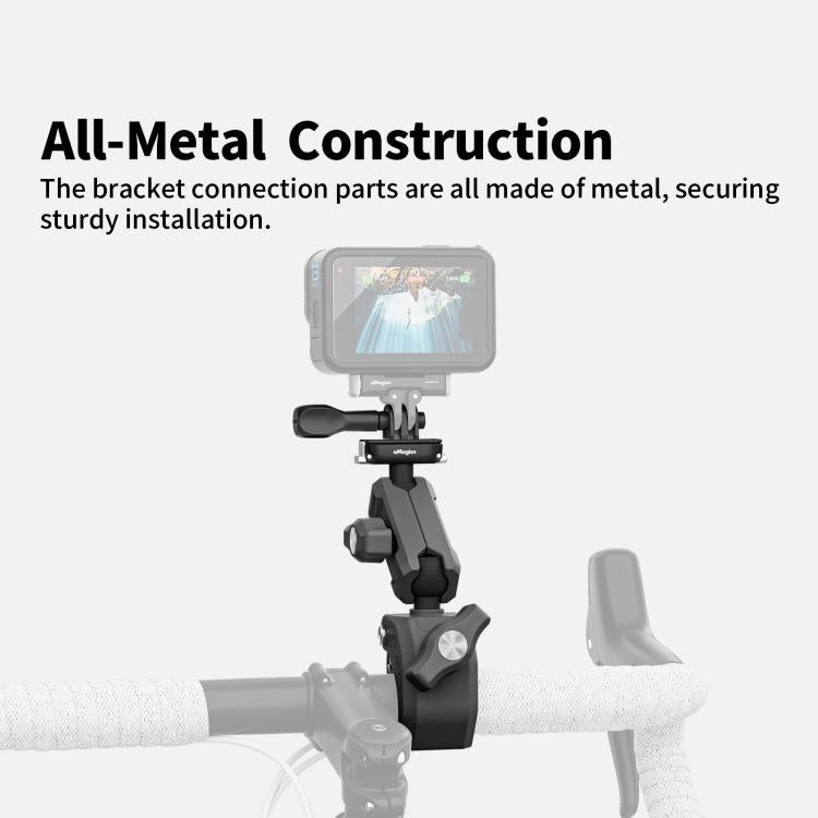 aMagisn HM10 For Insta360, DJI, GoPro Cameras Metal Arm Clamp Holder Cycling Clamp Bracket - free shipping - PMC TechLife - Order now!