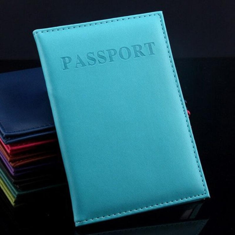 Artificial Leather Travel Passport Cover(yellow brown) - Card & Passport Bags by PMC TechLife | Online Shopping South Africa | PMC TechLife