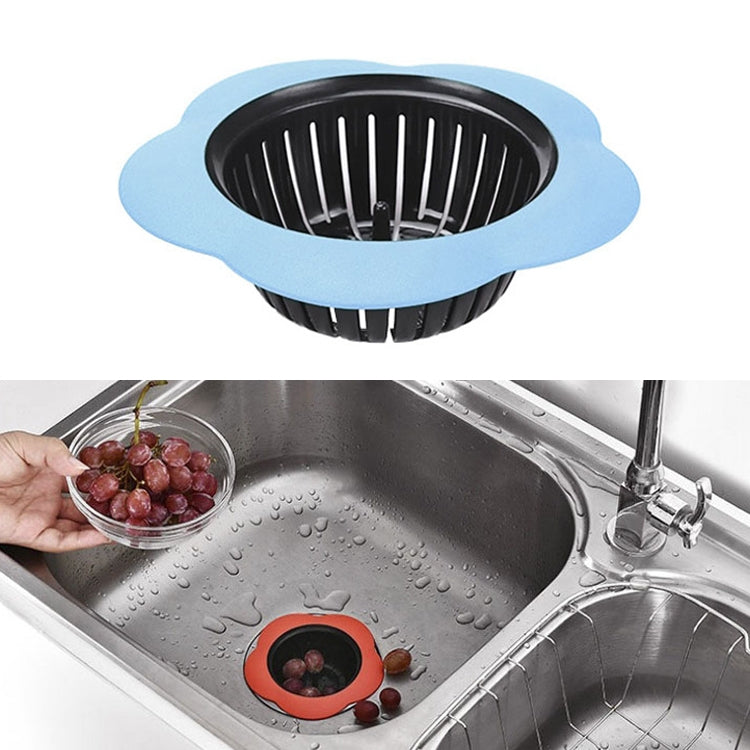 Portable Handheld Outfall Water Tank Strainer Sink Filter Floor Drain Bathroom Kitchen Gadget(Blue) - Filters by PMC Jewellery | Online Shopping South Africa | PMC Jewellery | Buy Now Pay Later Mobicred