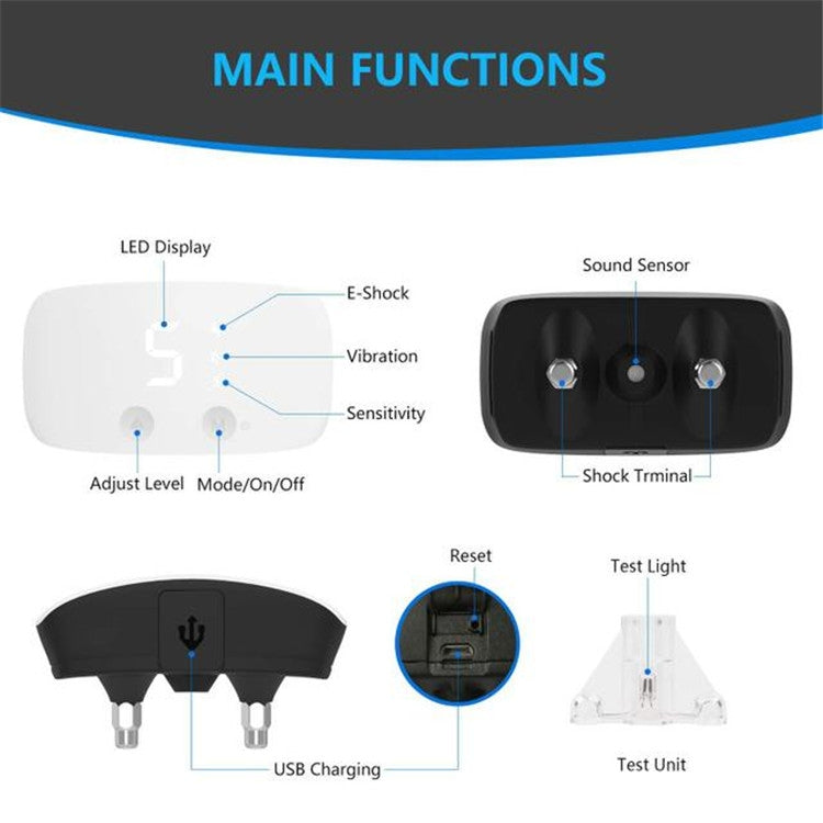 Touch Bark Stop Dog Training Device Anti-dog Barking Pet Supplies - Training Aids by PMC TechLife | Online Shopping South Africa | PMC TechLife | Buy Now Pay Later Mobicred