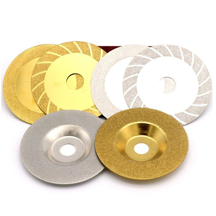 100mm Electroplated Diamond Grinding Slice Glass Grinding Disc 4 Inch Diamond Cutting Piece Alloy Sand Circular Saw Blade(Picture FIve) - Abrasive Tools & Accessories by PMC Jewellery | Online Shopping South Africa | PMC Jewellery