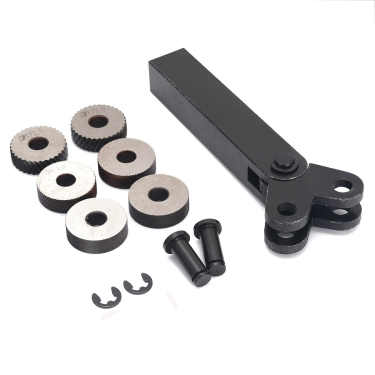Hardened and Durable Steel Two-wheel Knurled Tool Kit, Style:1.5mm - Others by PMc TechLife | Online Shopping South Africa | PMc TechLife | Buy Now Pay Later Mobicred