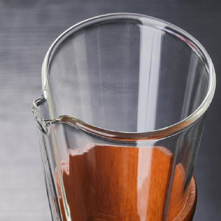 Heat Resistant Glass Coffee Pot Convenient Hand Made Pot, Specification:600ml Coffee Pot - free shipping - PMC TechLife - Order now!