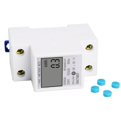 DDS528 5-32A 230V 50Hz Single-phase Household DIN Rail Electronic Multi-function Energy Meter - Current & Voltage Tester by PMC Jewellery | Online Shopping South Africa | PMC Jewellery