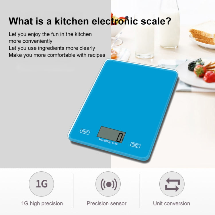 Mini Small 5kg / 1g Kitchen Digital Electronic Scale(White) - Kitchen Scales by PMC Jewellery | Online Shopping South Africa | PMC Jewellery | Buy Now Pay Later Mobicred